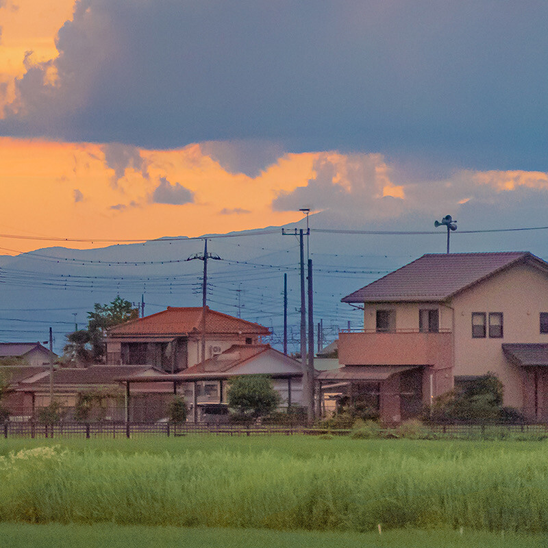 黄昏背景图