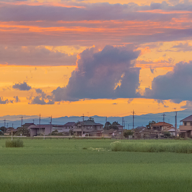 黄昏背景图