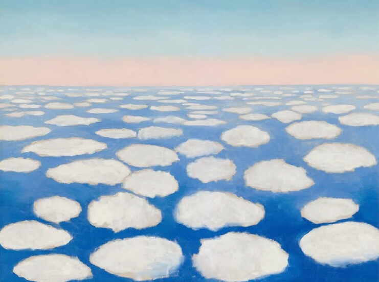 Georgia O‘Keeffe- Above The Clouds