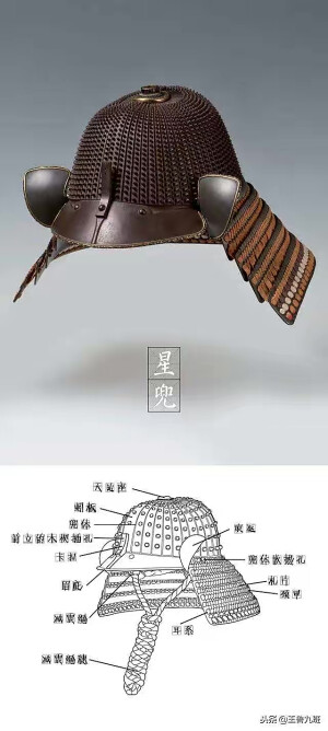 武士 头盔 绘画参考 和风