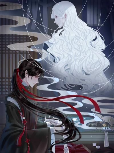 公子只应见画，此中我独知津。写到水穷天杪，定非尘土间人。