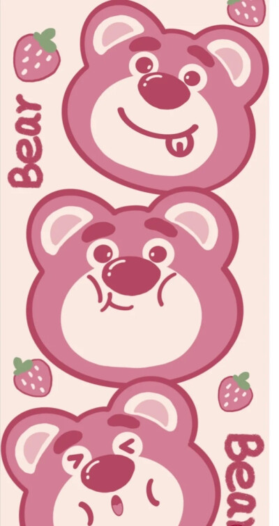 草莓熊壁纸