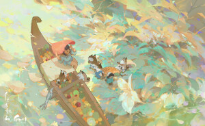 插画师：俊西JUNC ​