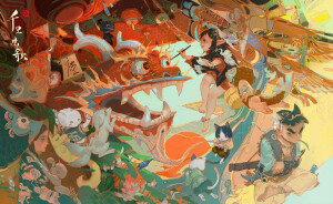 插画师：俊西JUNC ​