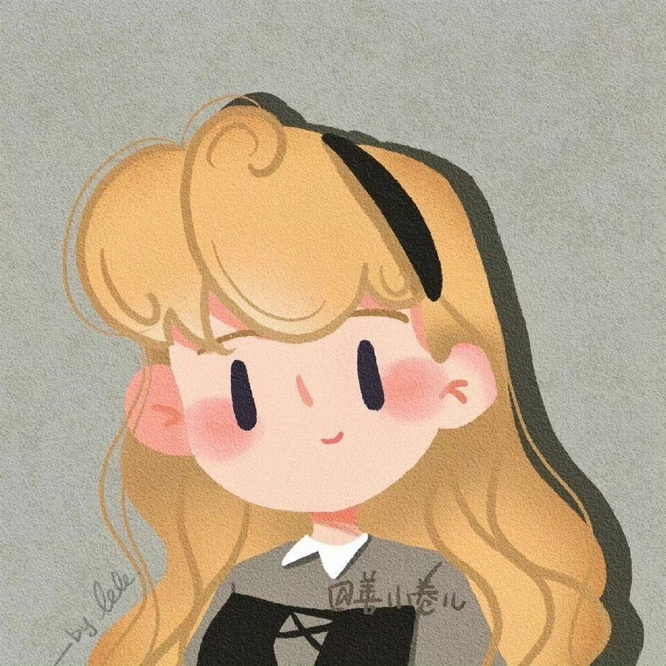 迪士尼公主，插画作者：善小卷儿 ​​​
