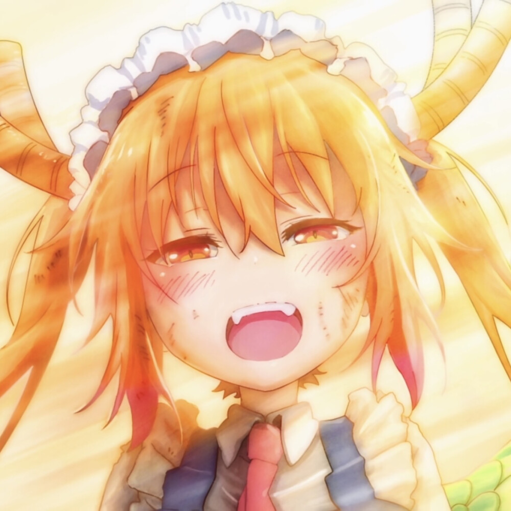 动漫头像 动漫女头 漫头 自截（小林家的龙女仆）