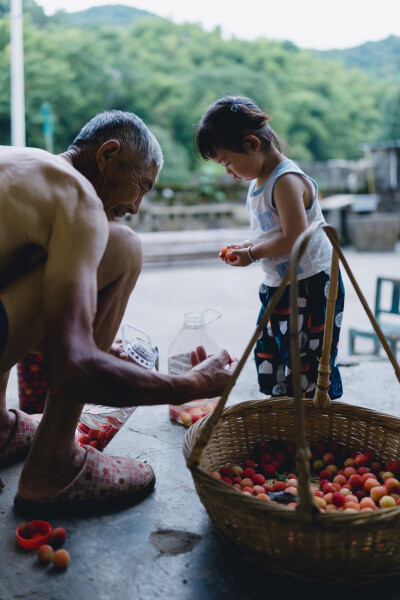 杨梅季节回家首日
摄影：洪小漩
出镜：家人
六月中旬，将菲比和婆婆送回上虞。
距离上一次回家，过去两个多月。上次回家尚且是青梅时节，此番回去已然杨梅正当时。
回家时，奶奶正在门口台阶斜坡处搓着麦秆。我…