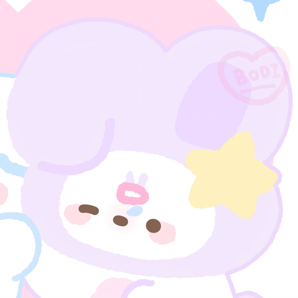 可爱情头/闺头 图源wb@一点自然卷的桃子