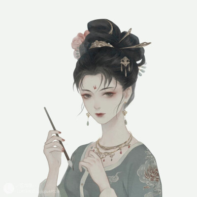 神仙画师人物插画画画绘画手绘
画师：苏九酒 ​​​