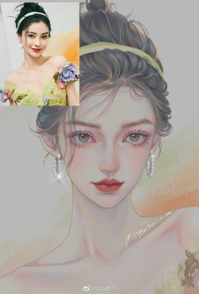 Angelababy
画师：gua老师
