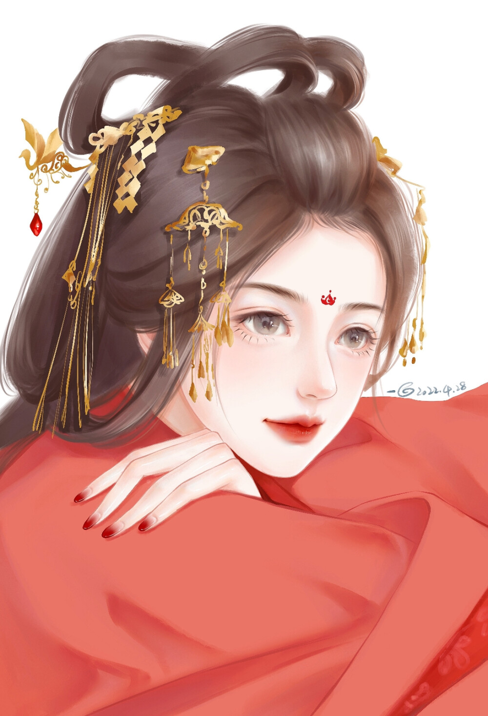 画师：画师一百
#插画分享#