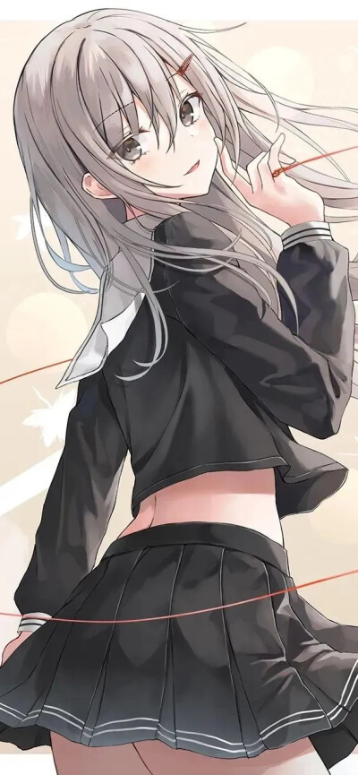 校服少女