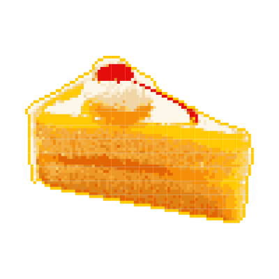 芒果镜面蛋糕