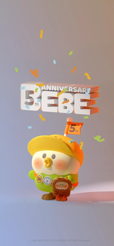 小鹦鹉BEBE 五周年头像&壁纸