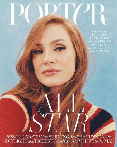 Porter Magazine June 2022
人物: 劳模姐Jessica Chastain
摄影: Micaiah Carter
weibo@小象王国