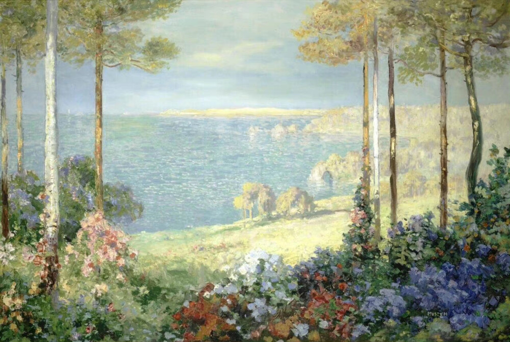 上帝的后花园：19世纪画家Thomas Edwin Mostyn 作品