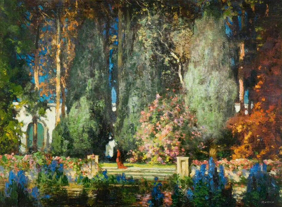 上帝的后花园：19世纪画家Thomas Edwin Mostyn 作品