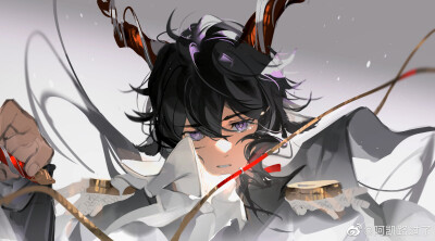 明日方舟 黑键
画师：weibo@阿凯路过了