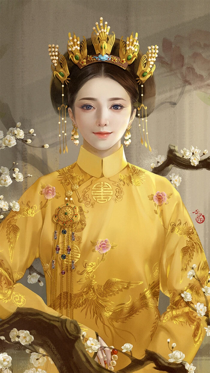 古风女 皇后造型(作者不详出处不详)