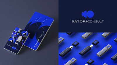 Satori Consult | Brand & Visual Identity，设计：Matheus Ferreira 