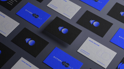 Satori Consult | Brand & Visual Identity，设计：Matheus Ferreira 