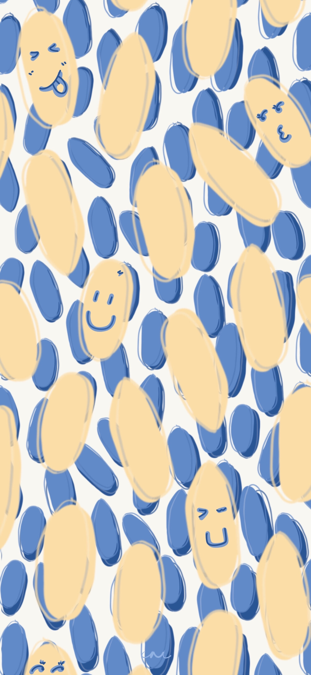 原创手机壁纸】超可爱_smile小米粒 都说 没有什么烦恼是一顿饭解决不