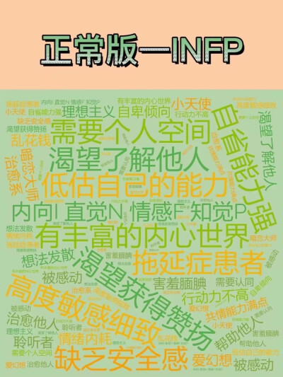 INFP
正常版
粉红爱情版