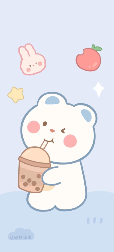 敲级治愈的可爱高清手机壁纸