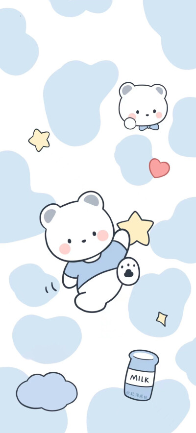 敲级治愈的可爱高清手机壁纸