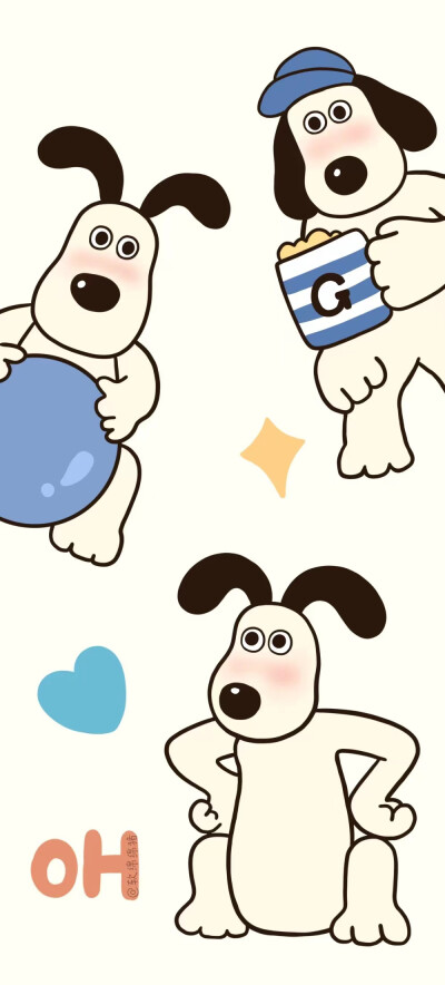 敲级治愈的可爱高清手机壁纸