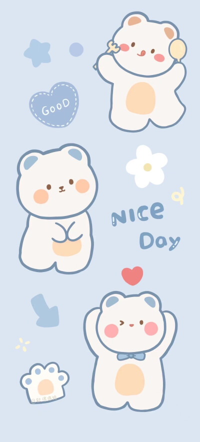 敲级治愈的可爱高清手机壁纸