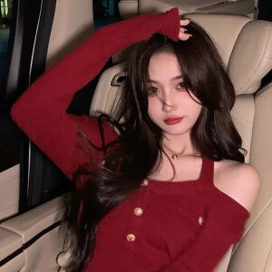 红色风格女生头像吖 - 高清图片,堆糖,美图壁纸兴趣社区