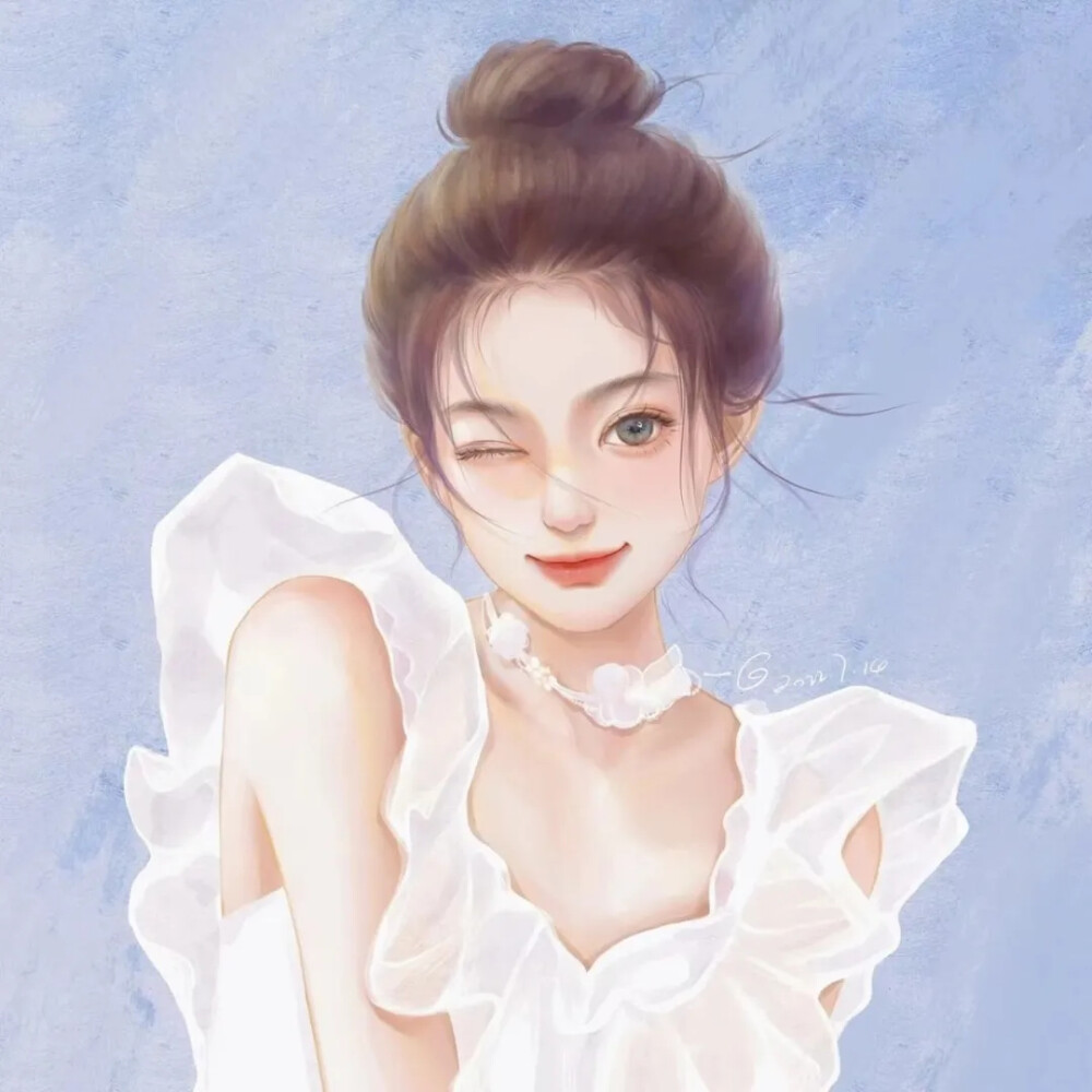 手绘头像｜女头
画师：画师一白