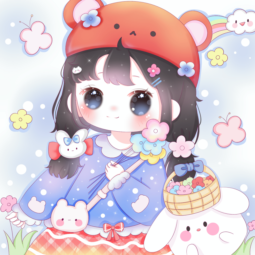 甜心小熊可爱头像