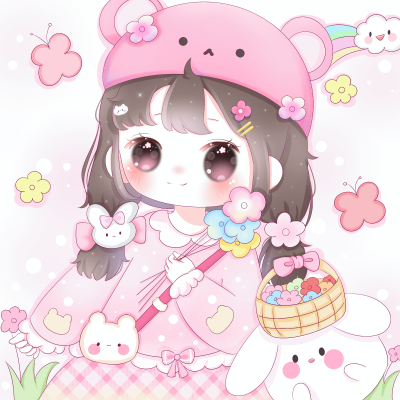 甜心小熊可爱头像