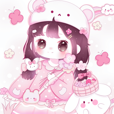 甜心小熊可爱头像