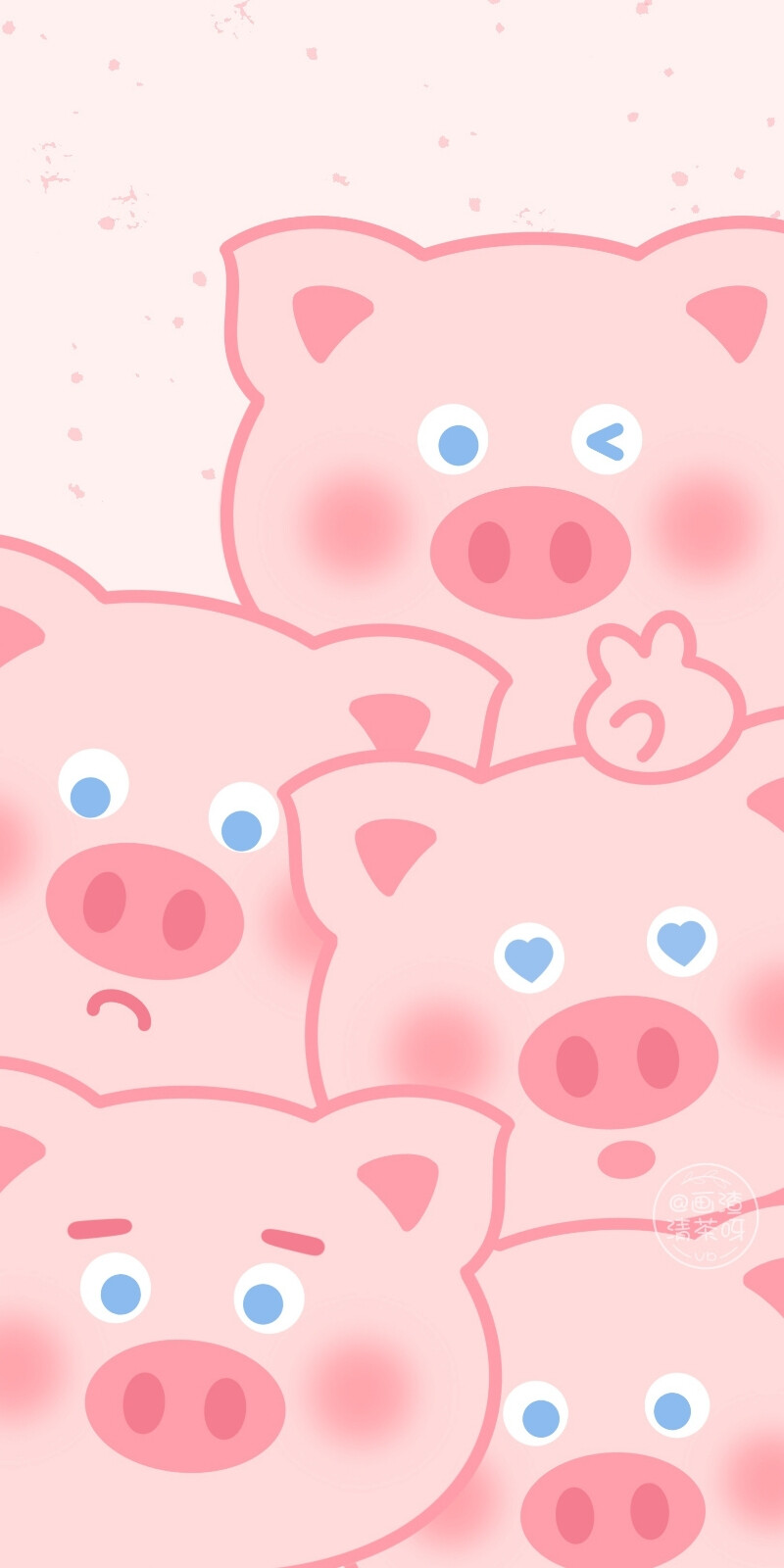 粉色猪猪画师:画渣清茶呀