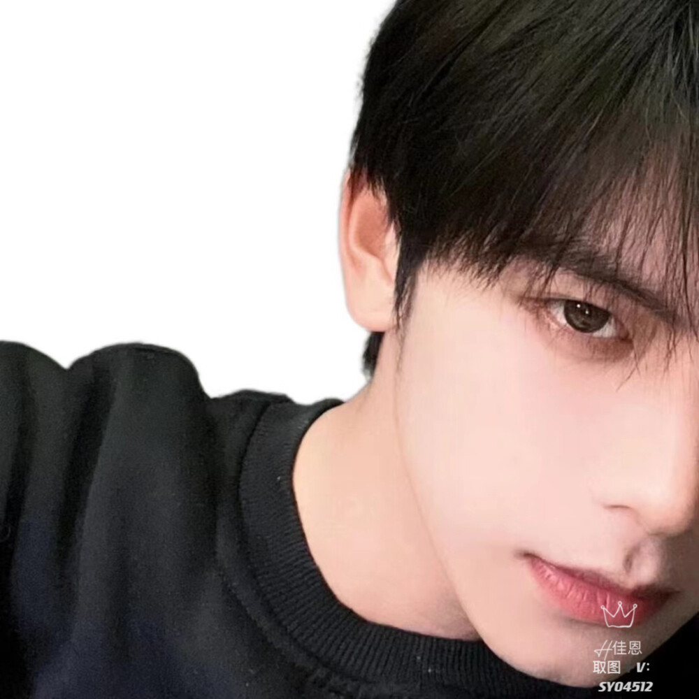 白底男头高清