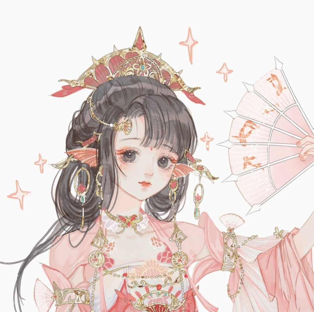 动漫女头古风可爱