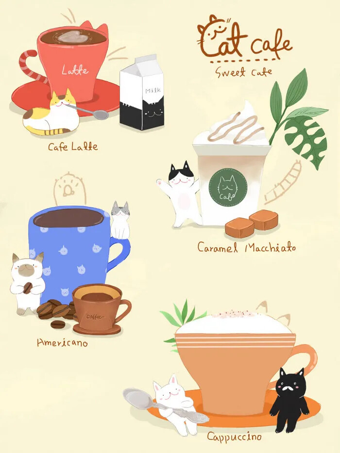 猫咪 咖啡
