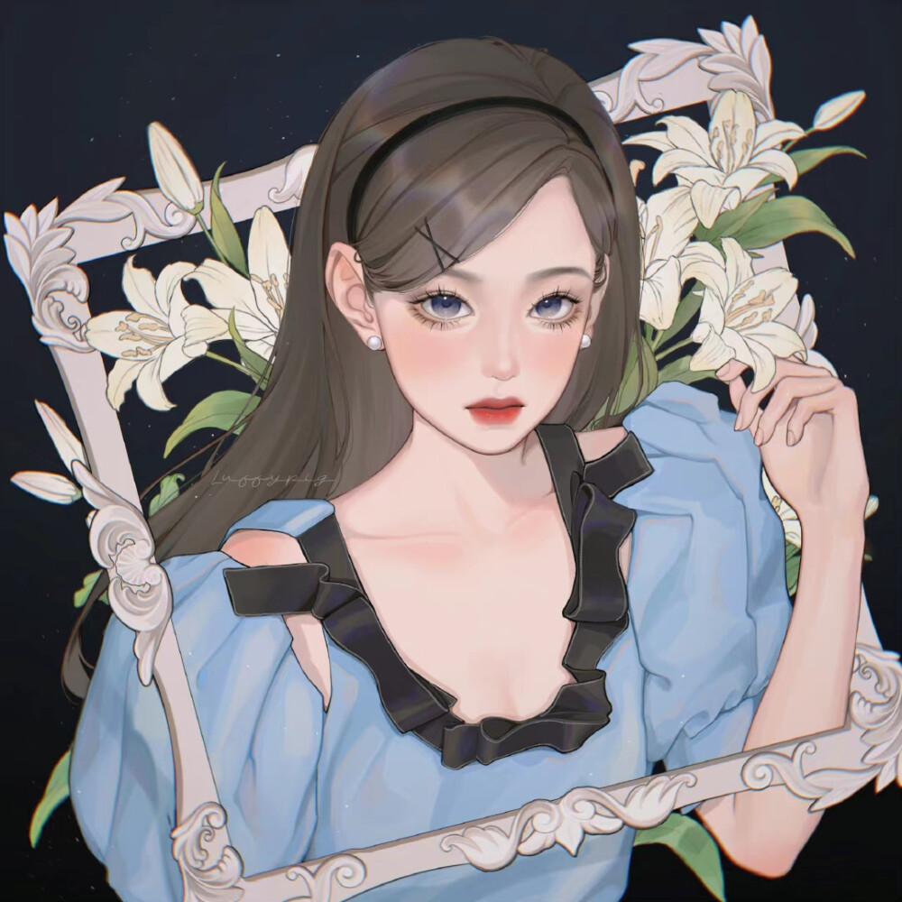 手绘头像｜女头
画师：Luffypig