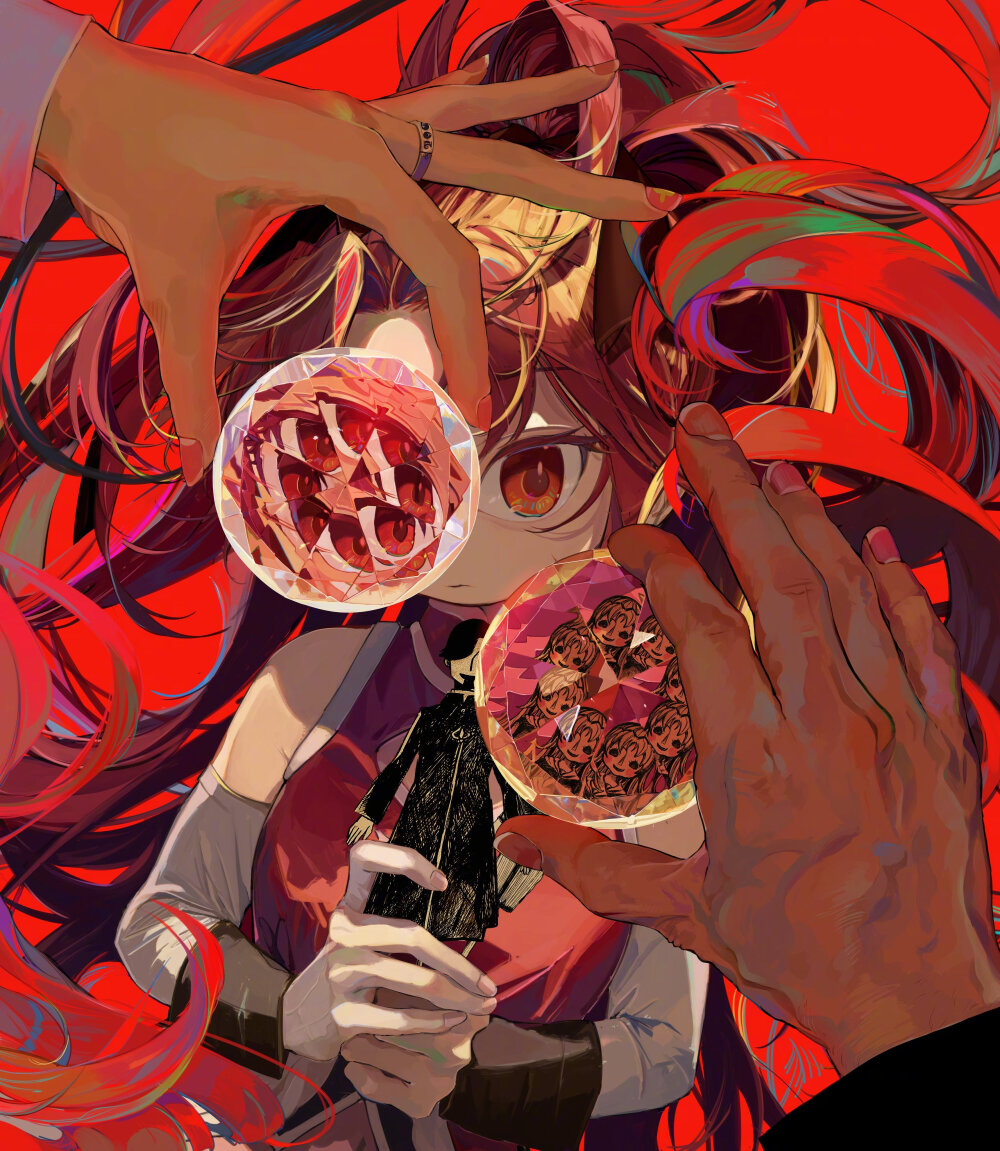 魔法少女小圆 画师:みひふ twi:mihifuhi