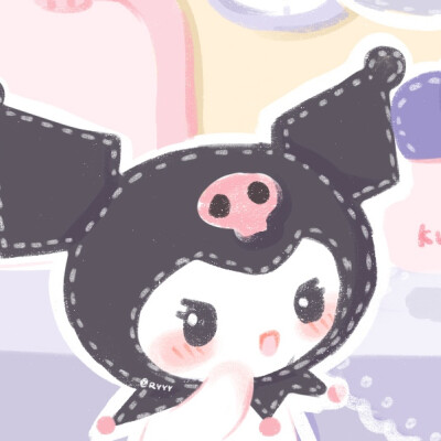 库洛米&巴库情侣头像 二转注明 禁商用