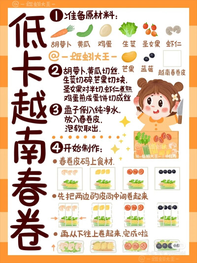 减脂食谱
出处:蚯蚓大王