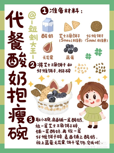 减脂食谱
出处:蚯蚓大王