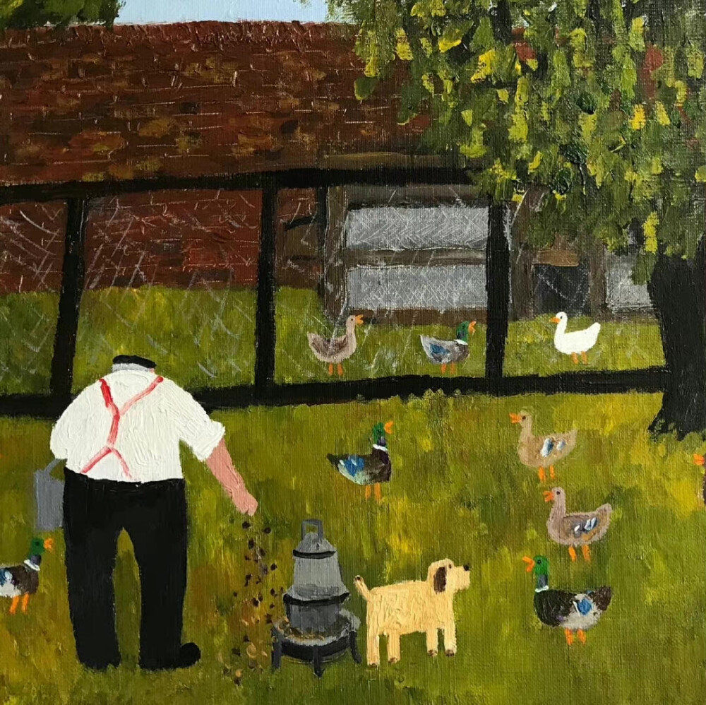 幸福的农场生活 Gary Bunt .
转自微博@CDBC空白集