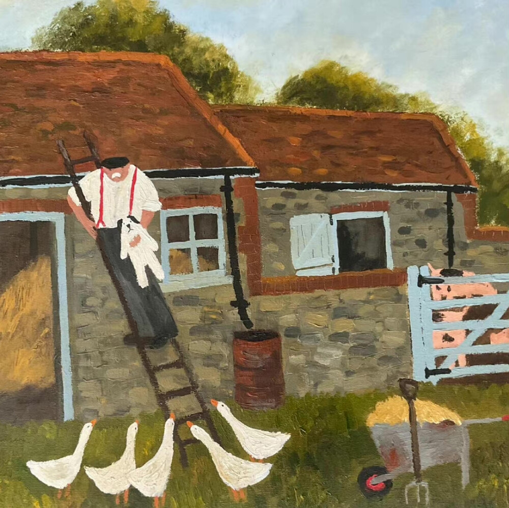 幸福的农场生活 Gary Bunt .
转自微博@CDBC空白集