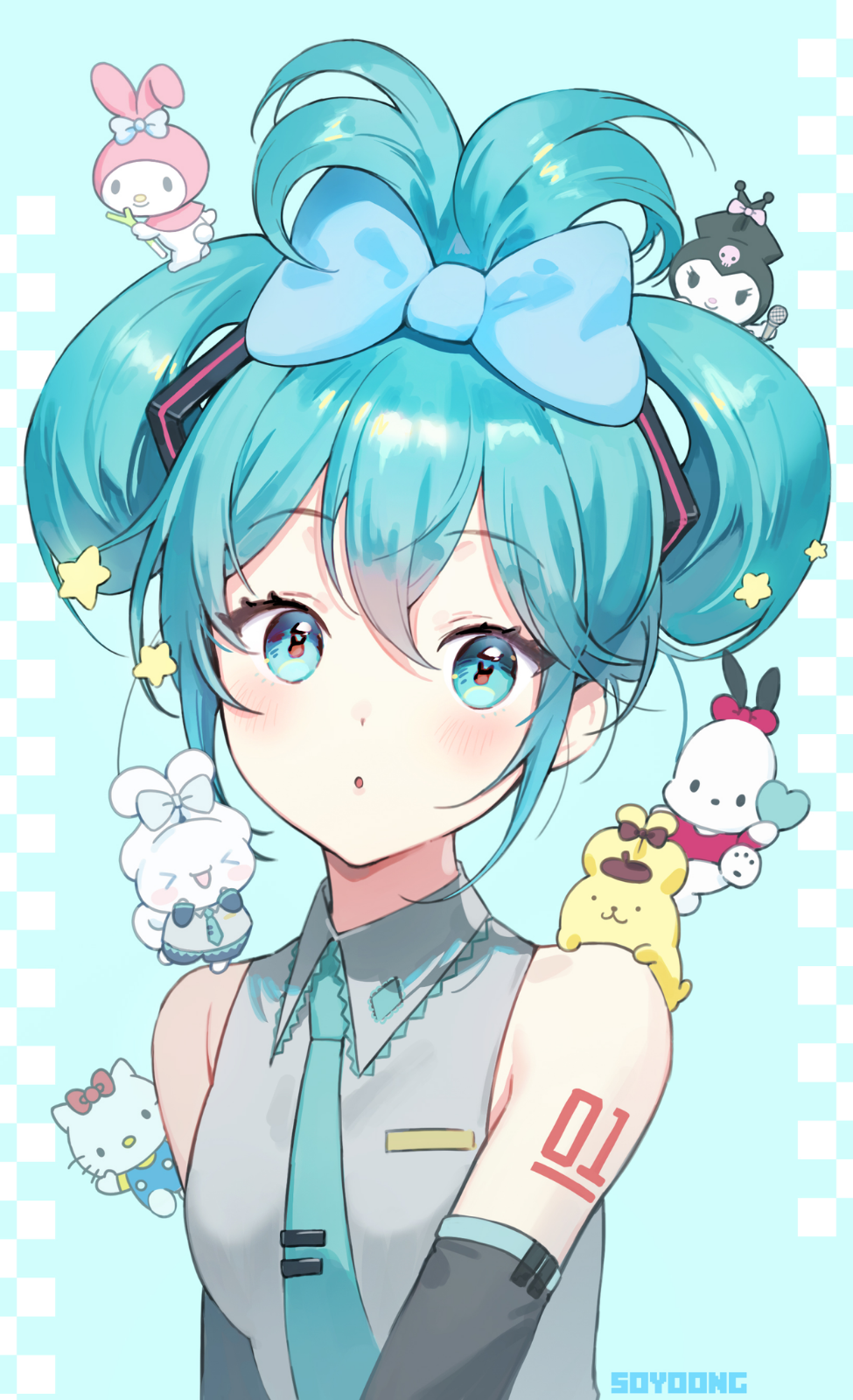 初音未来 推特：@rr_ronron