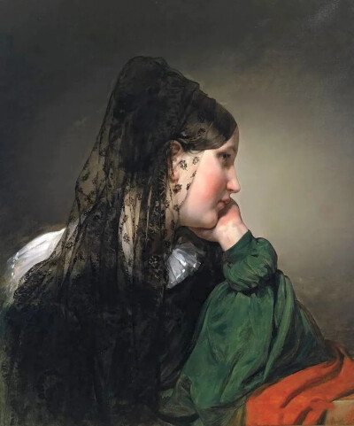弗里德里希·冯·阿梅林（Friedrich von Amerling）（1803-1887），肖像画家。他出生于维也纳，在1835年至1880年之间是宫廷画家。