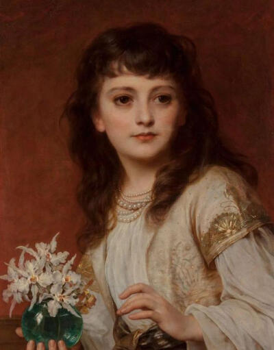 19世纪英国拉菲尔派画家Frank Dicksee笔下的绝世美人